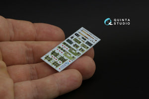 Quinta Studio QD48239 A6M2 Zero 3D-Printed &amp;amp; coloured Interior on decal paper (Eduard) 1/48 – immagine 10
