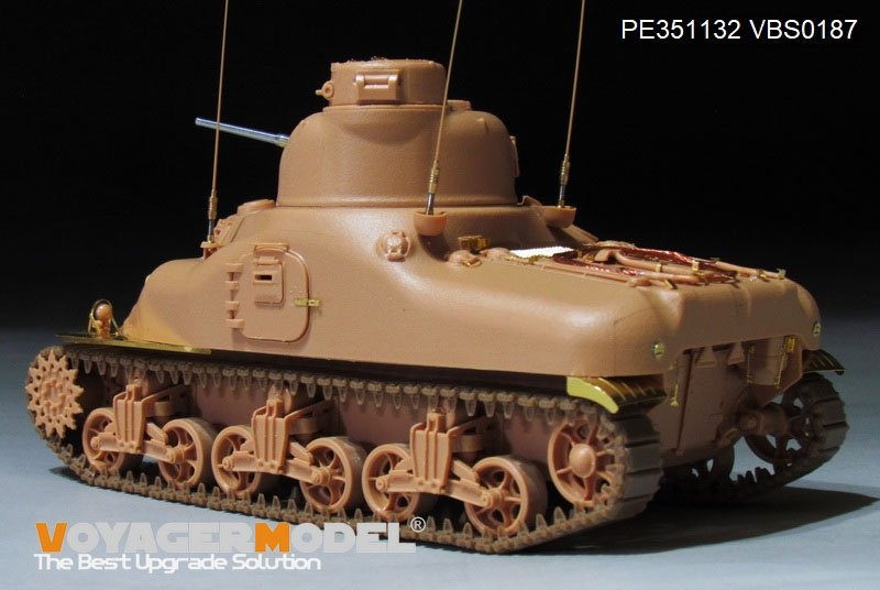 Maquette Voyager PE351132 Char moyen américain M3A1 Lee de la Seconde Guerre mondiale (pour TRUMPETER 63516) 1/35 – image 5