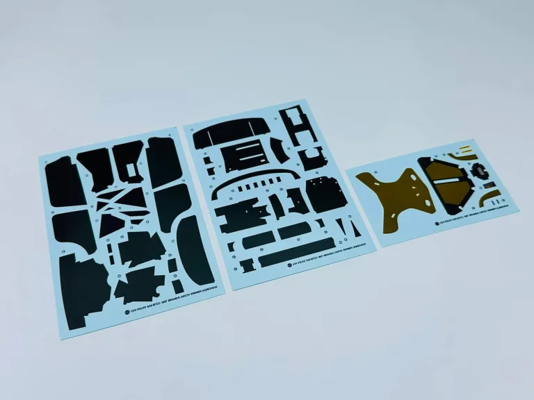 NuNu NE24034 Volvo S40 BTCC 1997 Brands Hatch Winner Detail-Up Parts 1/24 – imagen 3
