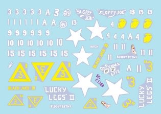 Star Decals 35-C1369 US PACIFIC WARS - 1944 M4 and M4A1(mid) Sherman 1/35 – immagine 3