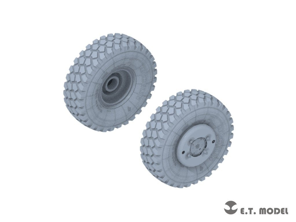 E.T. Model P35-126 Modern U.S. M1070 Truck Tractor Sagged Wheels for Hobby Boss kit 1/35 – zdjęcie 2
