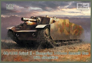 IBG 72052 40/43M Zrinyi II Hungarian 105mm Assault Gun 1/72