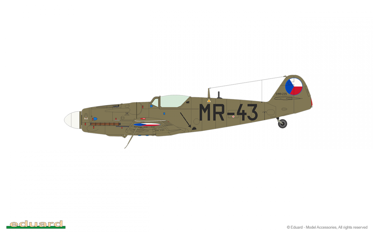 Eduard 70151 Avia S-199 bubble canopy 1/72 – Bild 15