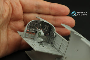 Quinta Studio QD32203 B-25J Mitchell Glass nose 3D-Printed &amp;amp; coloured Interior on decal paper (HK models) 1/32 – immagine 8