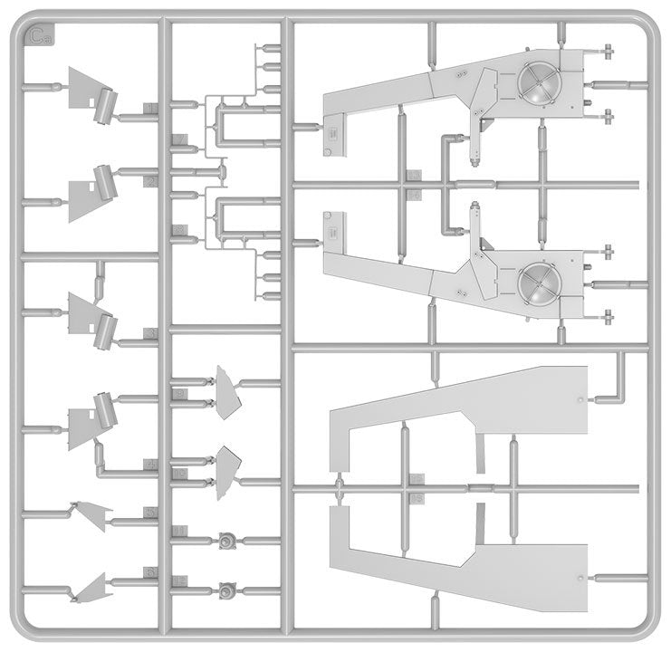 MiniArt 37045 KMT-7 MID TYPE MINE-ROLLER 1/35 – immagine 10