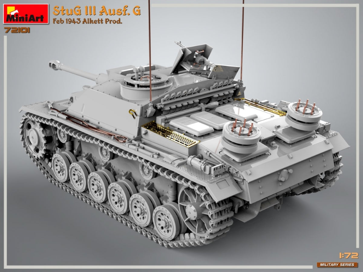 MiniArt 72101 StuG III Ausf. G Feb 1943 Prod. 1/72 – zdjęcie 6