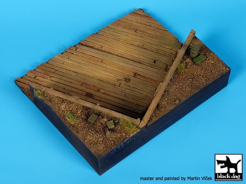 Black Dog D72055 Airfield WW II base 1/72 – zdjęcie 2