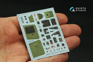 Quinta Studio QD32216 P-39Q/N Airacobra 3D-Printed coloured Interior on decal paper (KittyHawk) 1/32 – imagen 3