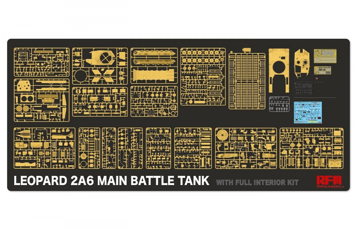 Rye Field Model 5066 Leopard 2 A6 - FULL INITERIOR 1/35 – immagine 2
