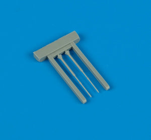 Tubes Pitot Quickboost QB48125 Su-27 Flanker B Academy 1/48