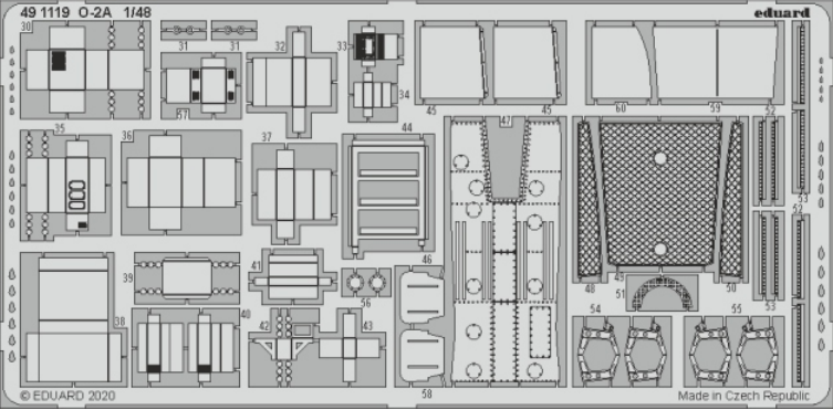 Eduard 491119 O-2A 1/48 ICM – image 2