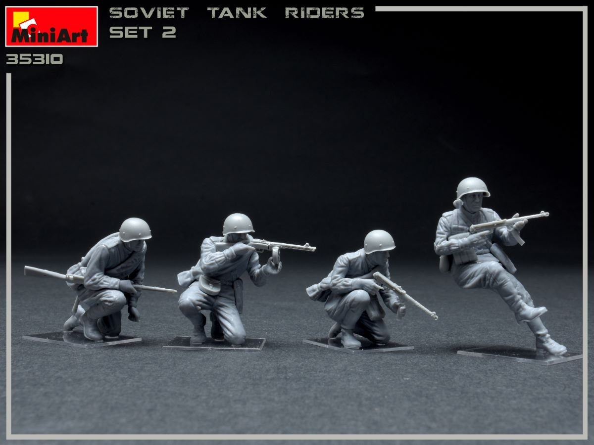MiniArt 35310 SOVIET INFANTRY TANK RIDERS SET 2 1/35 – imagen 2