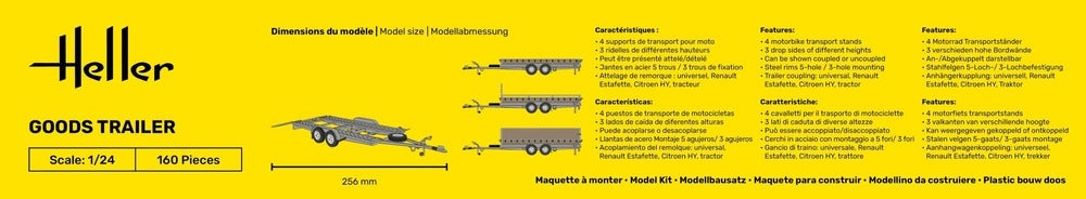 Heller 80778 Goods Trailer 1/24 – immagine 3