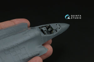 Quinta Studio QD72192 F-35C Lighting II 3D-Printed &amp;amp; coloured Interior on decal paper (Italeri) 1/72 – immagine 9