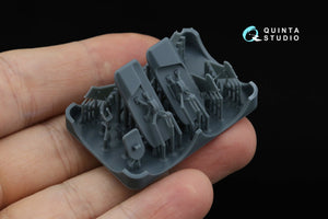 Quinta Studio QT72014 Yak-1 Ski landing gear (Zvezda) 1/72 – immagine 5