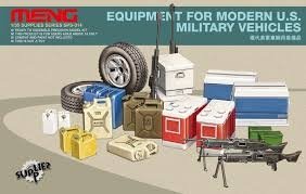 Meng Model SPS-014 Equipment for Modern U.S Military Vehicles 1/35