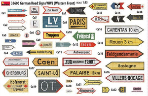 MiniArt 35600 GERMAN ROAD SIGNS WW2 (FRANCE 1944) 1/35 – image 3