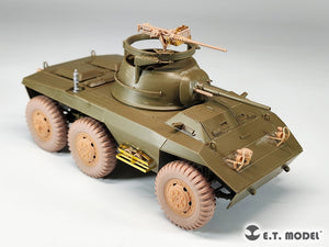 E.T. Model P35-150 U.S.Army M8/M20 Light Armored Car Sagged Wheels For TAMIYA Kit 1/35 – immagine 7