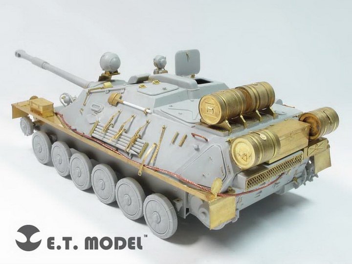 E.T. Model E35-103 Russian ASU-85 airborne self-propell gun Mod.1956 Basic (For TRUMPETER 01588) 1/35 – zdjęcie 5