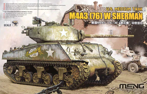 Maquette Meng TS-043 M4A3 (76) W Sherman 1/35