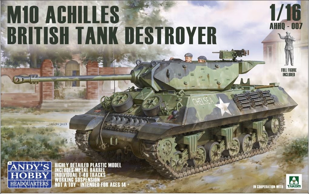 Andy's Hobby Headquarters AHHQ-007 British M10 "Achilles" IIc Tank Destroyer 1/16