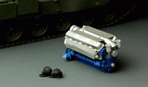 Meng Model TS-006 Russian Main Battle Tank T-90 1/35 – Bild 10