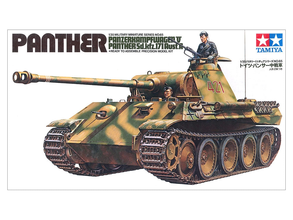 Tamiya 35065 Panzerkampfwagen V Panther Sd.kfz.171 Ausf.A 1/35 – image 2