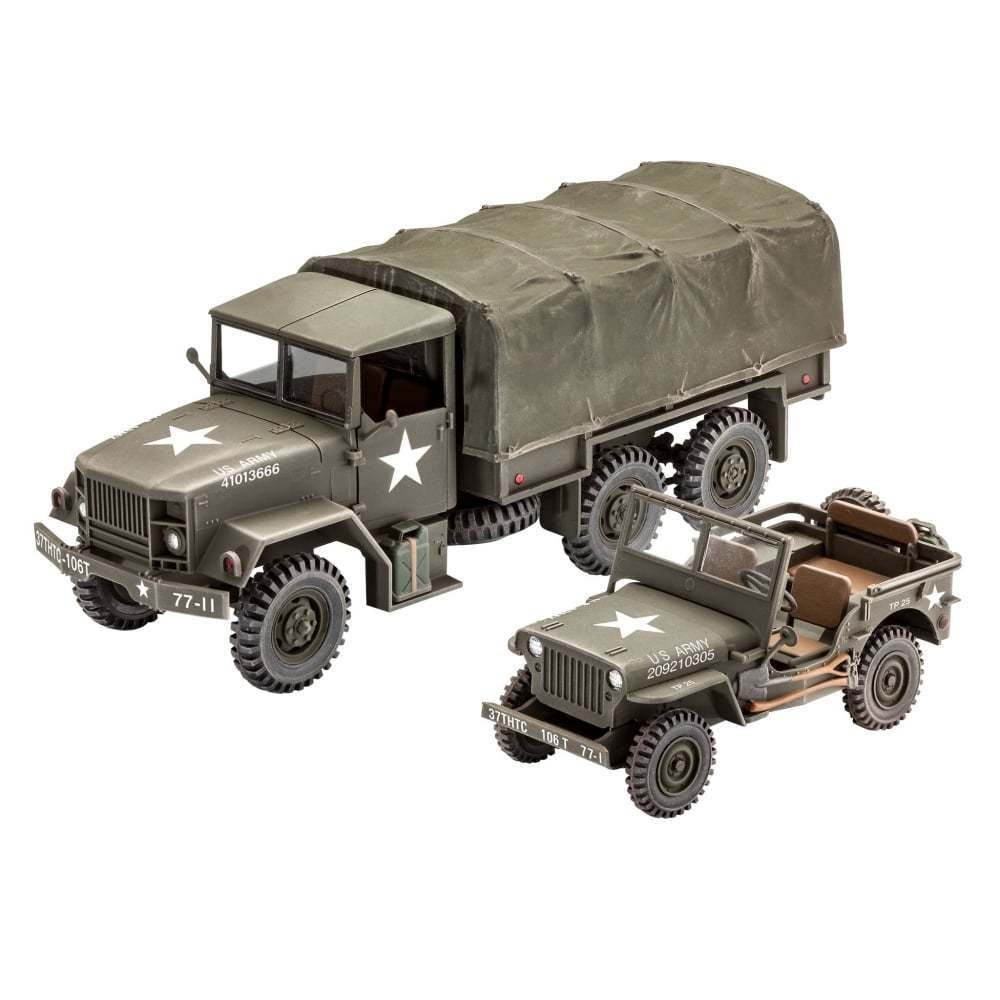 Revell 03260 M34 Tactical Truck + Off-Road Vehicle 1/35 – zdjęcie 2
