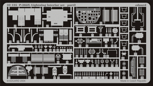Eduard 32125 P-38L interior 1/32 TRUMPETER – immagine 2
