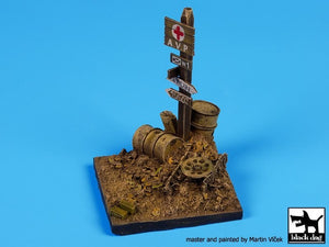 Black Dog D35042 Road signs base 1/35 – Bild 3