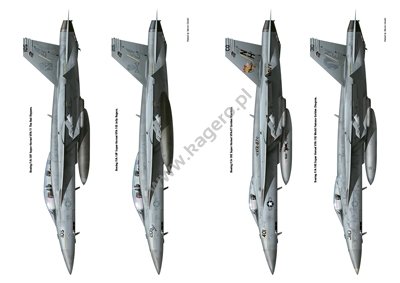 Kagero 3082 Boeing (McDonnell Douglas) F/A-18 E/F Super Hornets EN – immagine 5