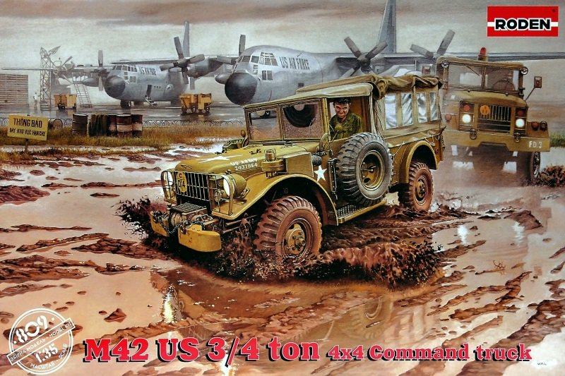 Roden 809 M42 US 3/4 ton 4x4 Command truck 1/35