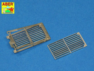 Aber 35G26 Grilles for german tank Standardpanzer E-75 or E-50 1/35 – immagine 3