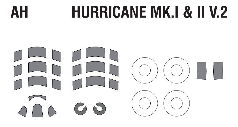 Arma Hobby 70054 Hurricane MkII A/B/C/ &amp;quot;Dieppe&amp;quot; Delux Set 1/72 – Bild 6