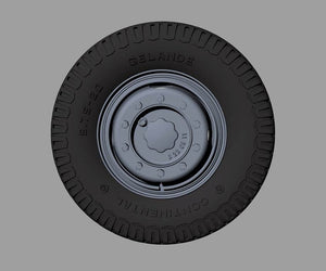 Panzer Art RE35-456 Hanomag SS100 road wheels (Continental) 1/35 – immagine 2