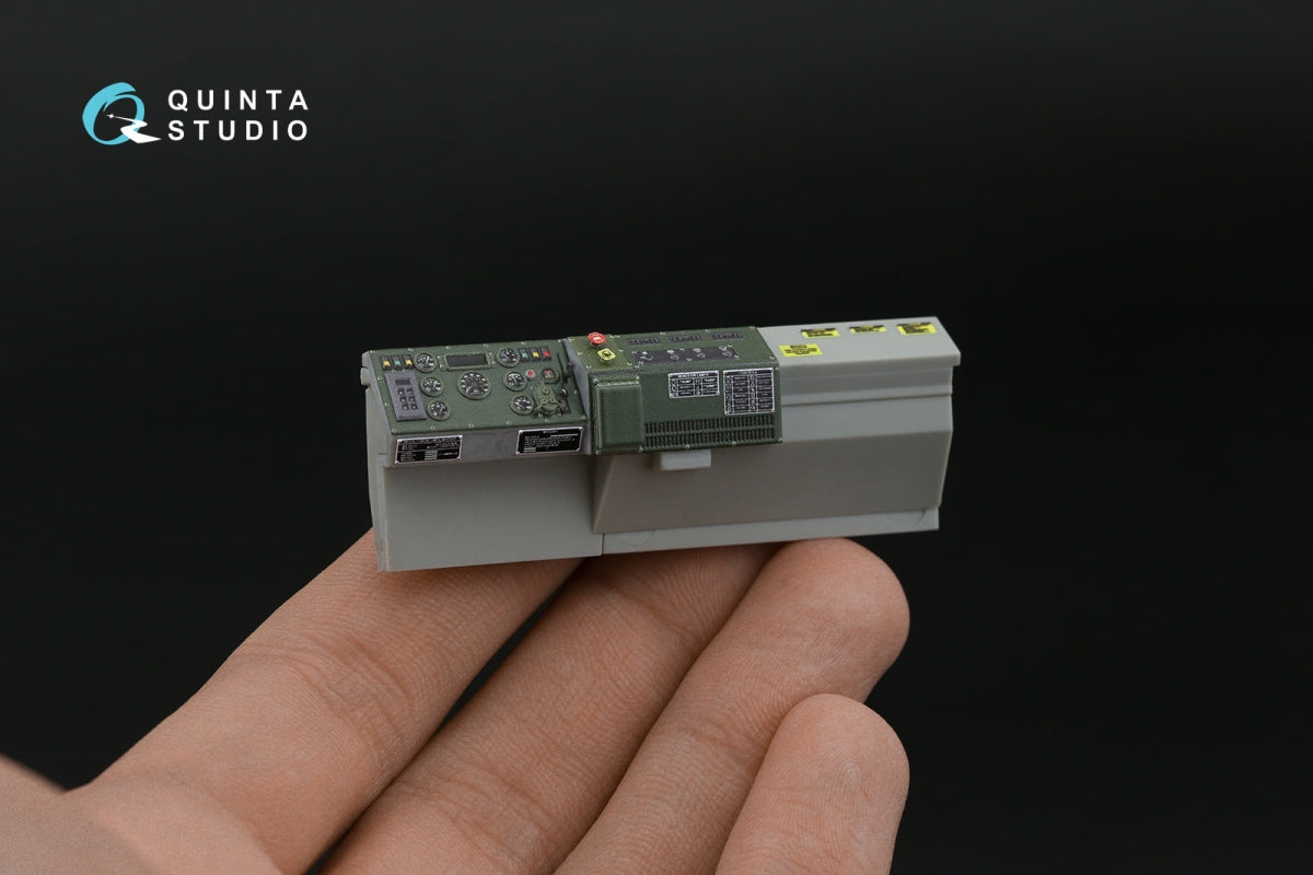 Quinta Studio QD35091 M1078 LMTV &amp;amp; M1083 FMTV 3D-Printed &amp;amp; coloured Interior on decal paper (Trumpeter) 1/35 – immagine 8