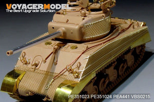 Voyager Model PE351023 WWII US M4A3 (76) w Mid Tank Basic For MENG TS-043 1/35 – immagine 14