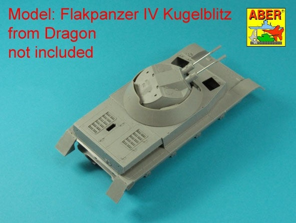Aber 35L-342 Two German 3cm Flak 103 barrels for &amp;quot;Kugelblitz&amp;quot; tanks / Zestaw dwóch luf 3cm Flak 103 do niemieckieckich przeciwlotniczych czołgów &amp;quot;Kugelblitz&amp;quot; 1/35 – zdjęcie 16