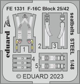 Eduard BIG49366 F-16C Block 42 from 2006 KINETIC MODEL 1/48 – immagine 6