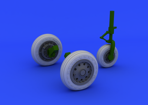 Eduard 632045 F-104 undercarriage wheels early 1/32 ITALERI – immagine 3