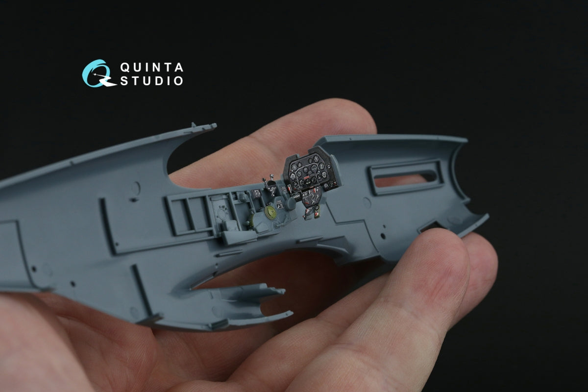 Quinta Studio QD48500 P-51B late/P-51C Late 3D-Printed coloured Interior on decal paper (Eduard) 1/48 – immagine 8