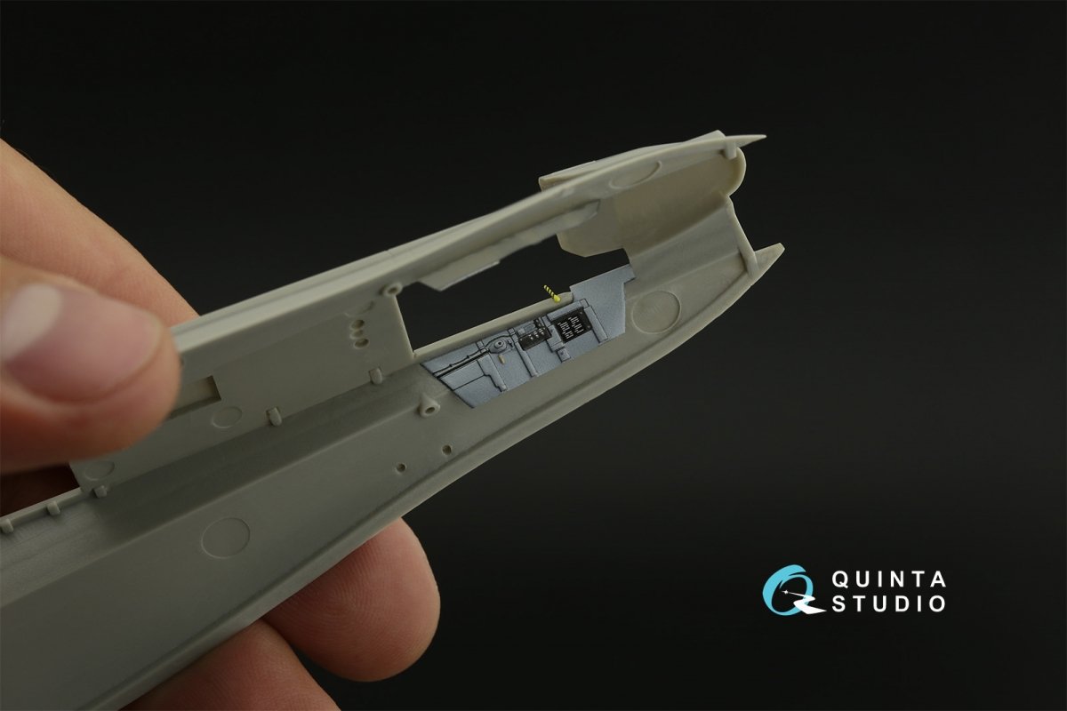 Quinta Studio QD48277 F/A-18А 3D-Printed &amp;amp; coloured Interior on decal paper (HobbyBoss) 1/48 – zdjęcie 13