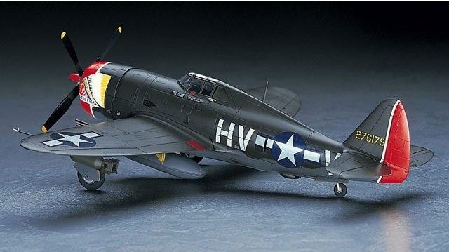 Hasegawa JT57 P-47D Razor Back 1/48