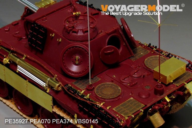 Voyager Model PE35927 WWII German Panther A Late Version For MENG TS-035 1/35 – immagine 13