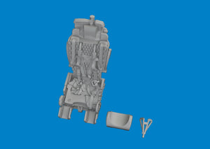 Eduard 672418 MiG-21 seat w/ integral belts PRINT EDUARD 1/72 – immagine 4