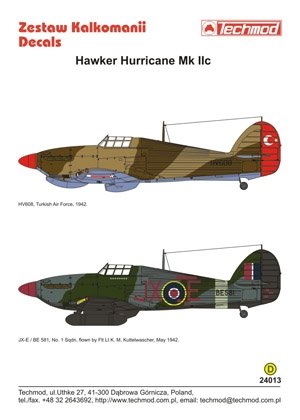 Techmod 24013 - Hawker Hurricane IIc 1/24 – immagine 2
