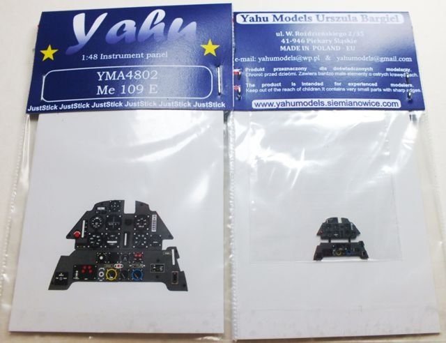 Yahu YMA4802 Me 109 E (Edouard) 1/48
