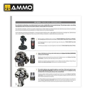 AMMO by Mig Jimenez 5231 THE WEATHERING TECHNICAL GUIDE 01 - Metallized (English, Castellano, Francais) – immagine 6