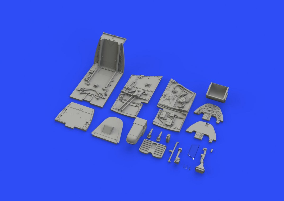 Eduard 648479 Bf 109G-10/ U4 cockpit EDUARD 1/48 – zdjęcie 3