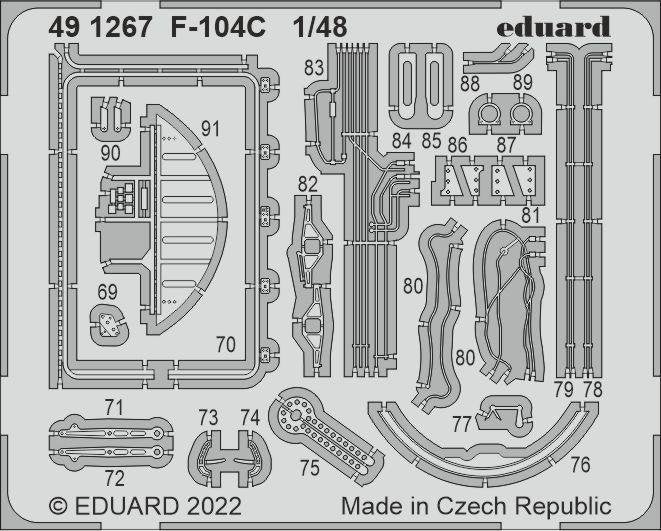 Eduard BIG49335 F-104C KINETIC MODEL 1/48 – immagine 2
